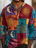Boho Shirt in soft, Premium Look