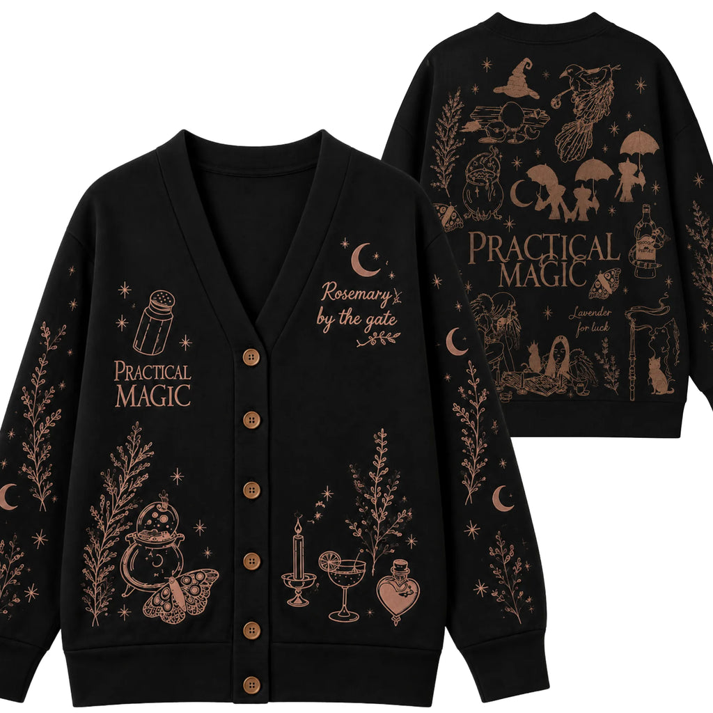 Chaotic Club Ghostly Spider Web Halloween Cardigan