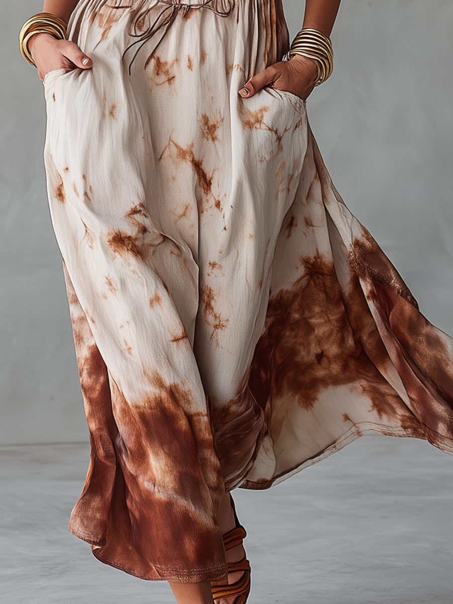 Chic Maxi Dress in premium, Designer Aesthetic