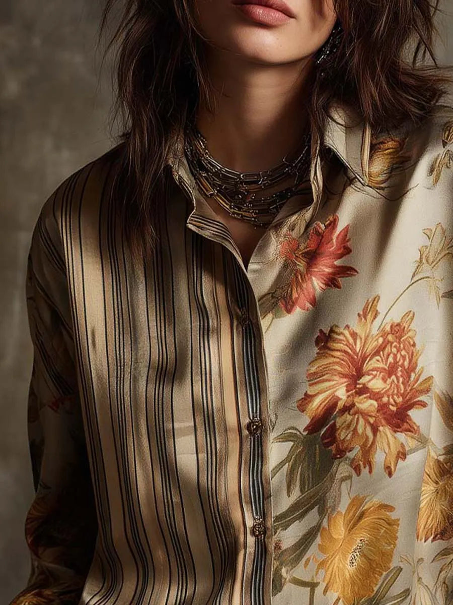 Boho Blouse in soft, Premium Look