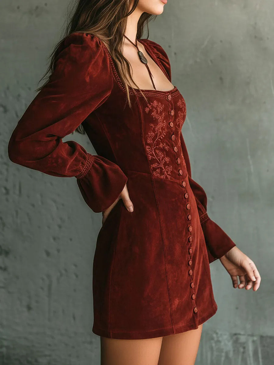 Vintage Mini Dress in premium, Unbeatable Price