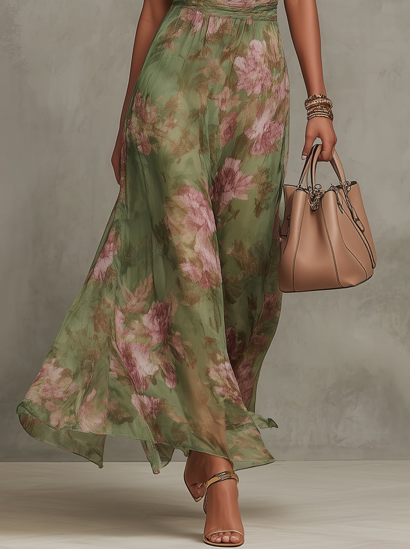 Chic Maxi Dress in chiffon, Best Value