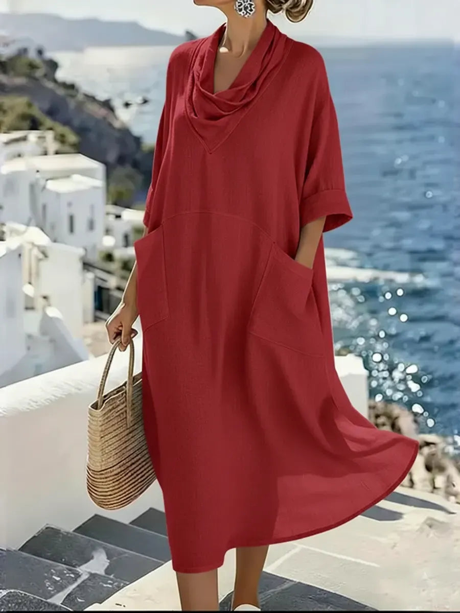Dress with linen – Unbeatable Price