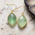 Minimalist crystal earrings