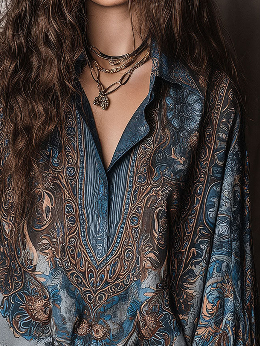 Retro Blouse for Every Day – Great Value