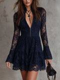 Mini Dress with lace – Premium Look