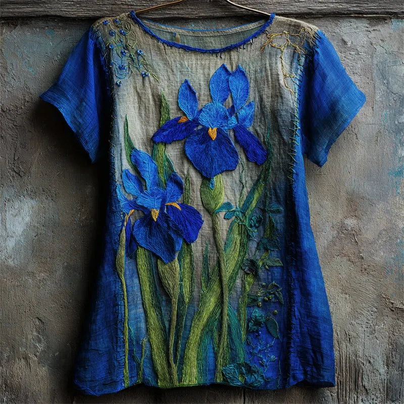 Vintage Statement Piece in linen, Affordable Luxury