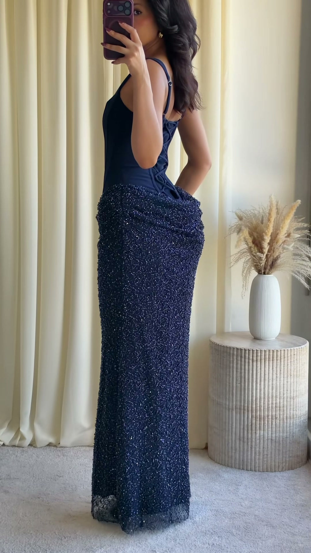 navy-sequin-corset-gown-hand-beaded-draped-mermaid-maxi-dress