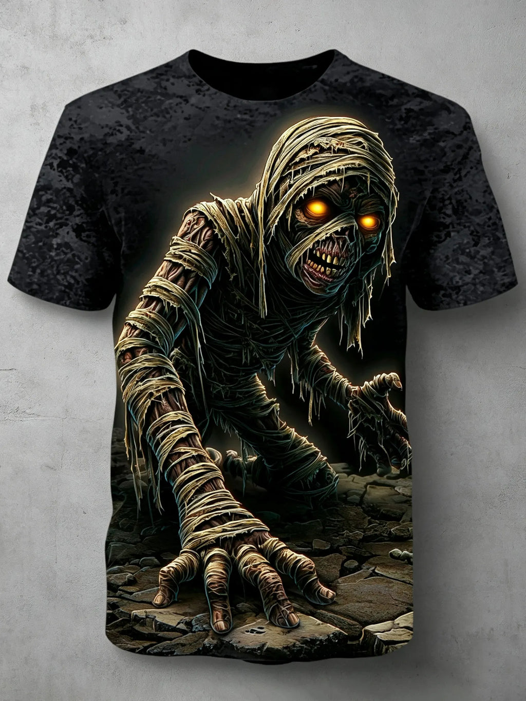 Men's Halloween Zombie 3d Printed T-shirt