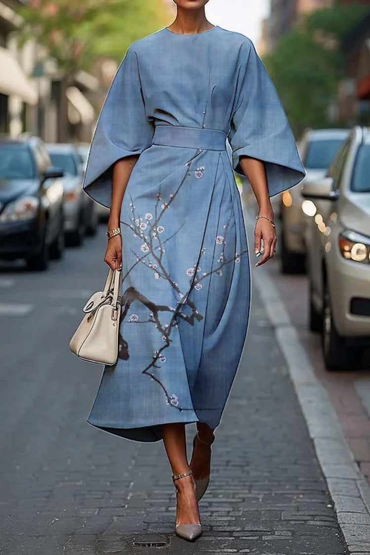 Retro Midi Dress – Everyday Luxury