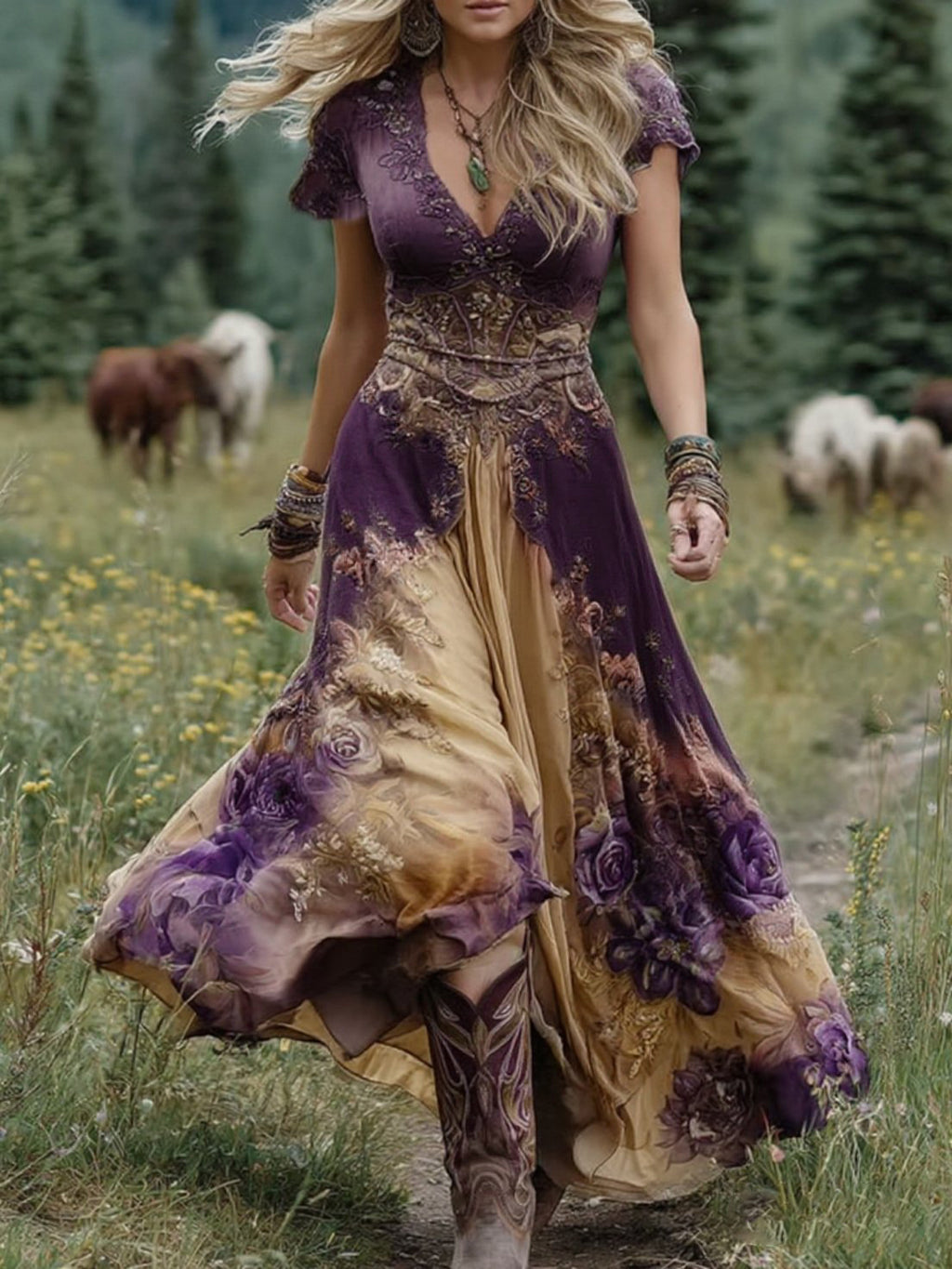 Meet the Chic Maxi Dress – Premium Look