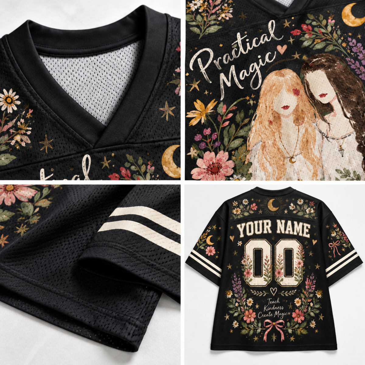 Chaotic Club Practical Magic Watercolor Mesh Jersey