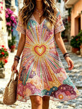 Retro Dress in premium, Premium Look