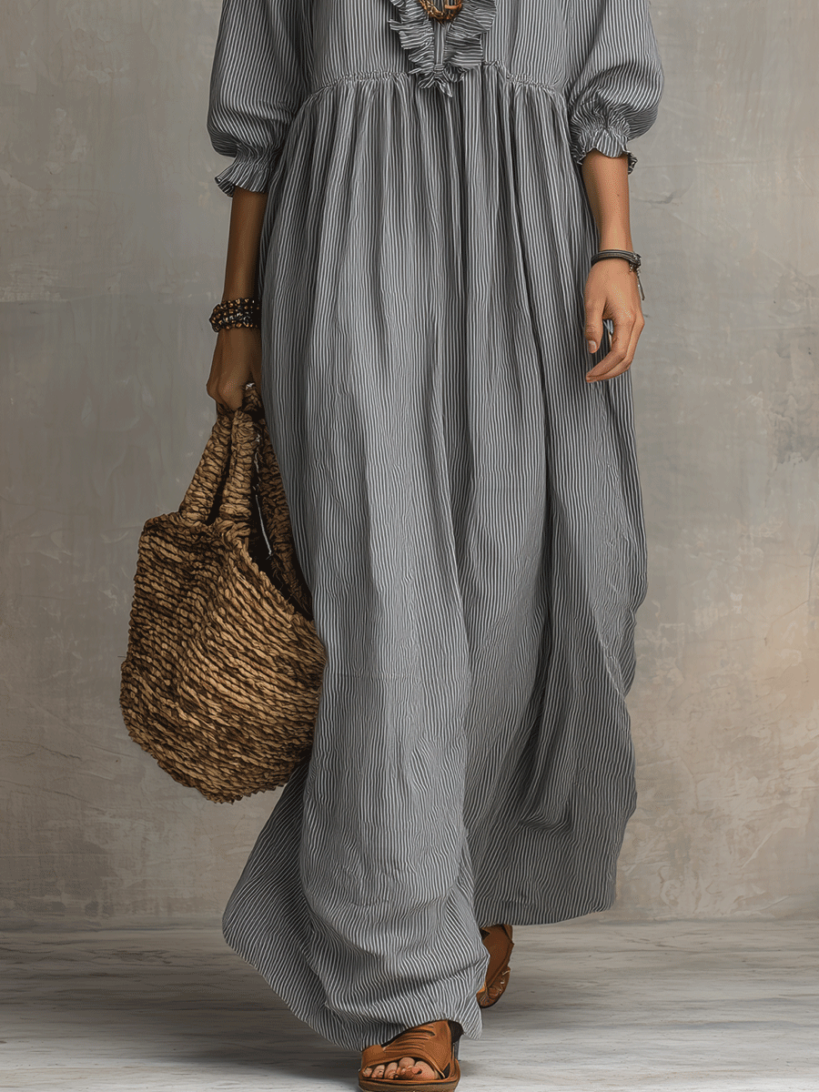 Affordable Luxury: Bohemian Maxi Dress