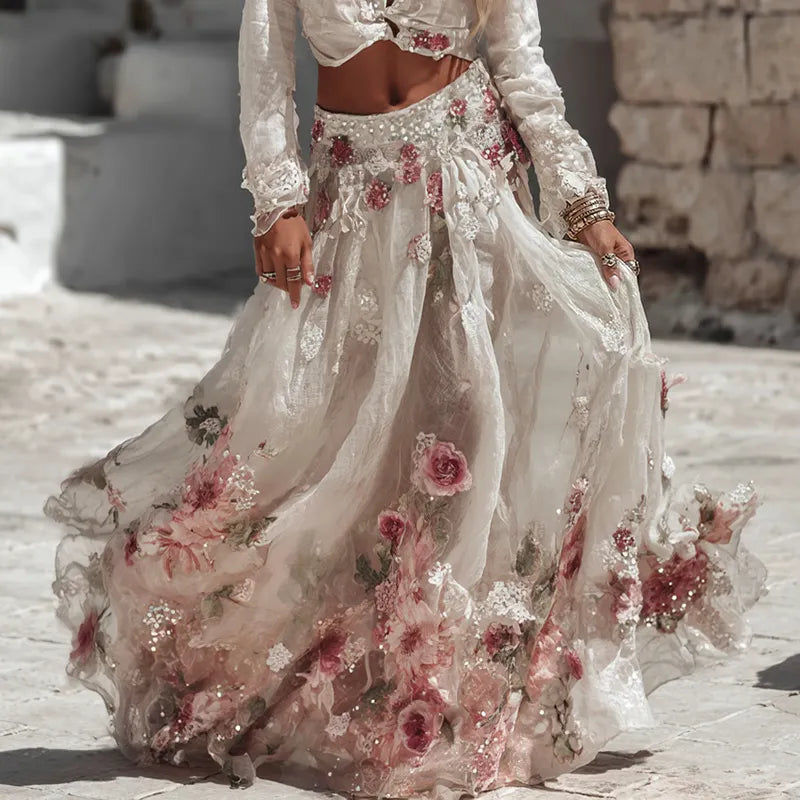 Skirt with linen – Affordable Luxury