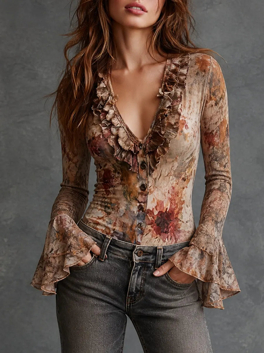 Boho Blouse in soft, Best Value