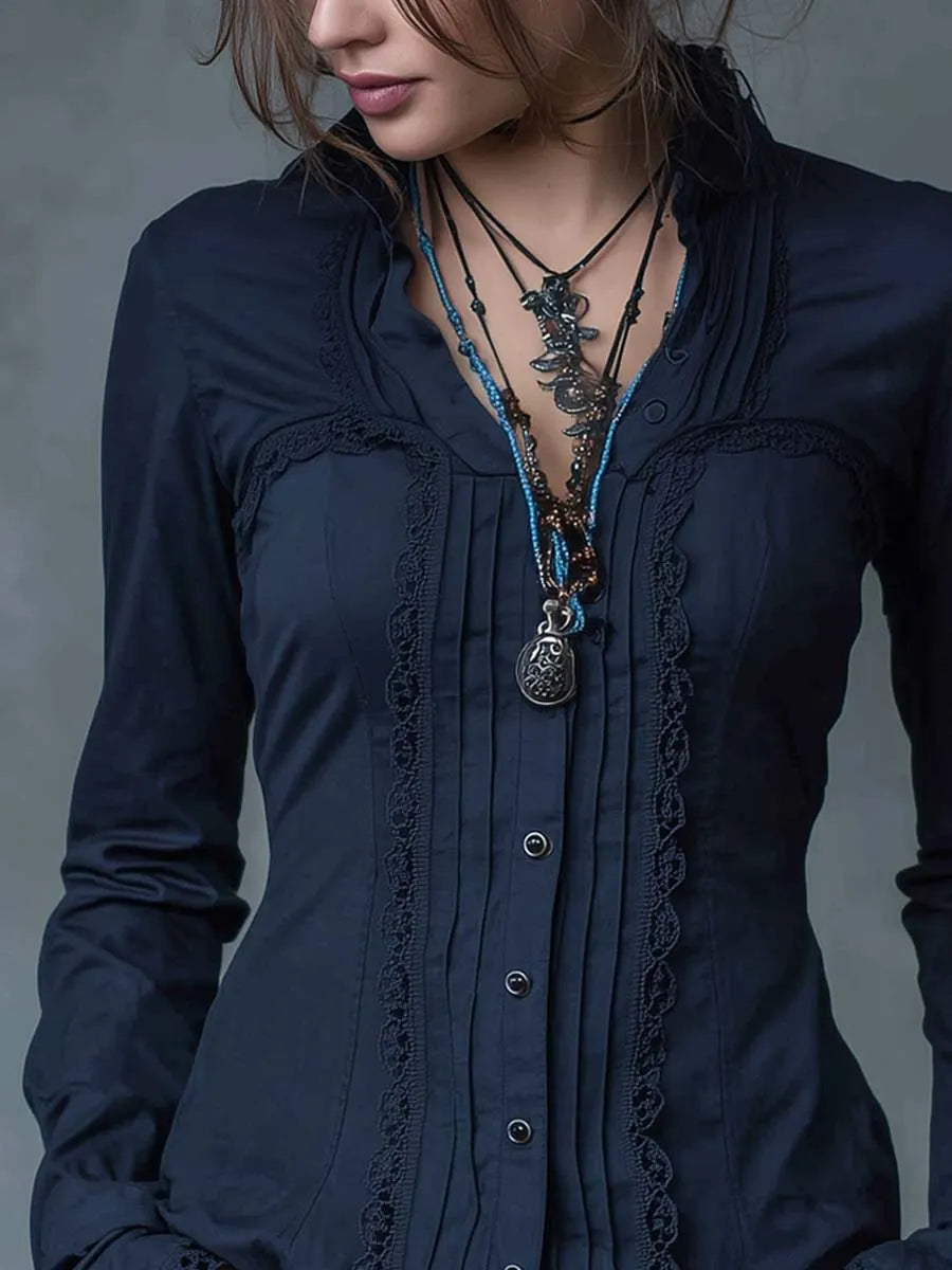 Elevated Blouse – Retro, Everyday Luxury