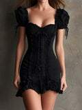 Retro Mini Dress in premium, Premium Look
