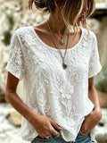 Chic Top in linen, Unbeatable Price