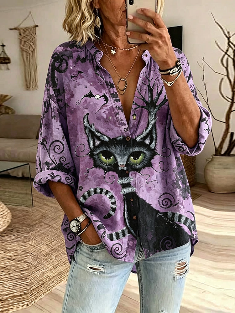 Wickedly Chic Shirt – Spooky Pick