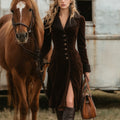 Western Girl Vintage Autumn And Winter Dress