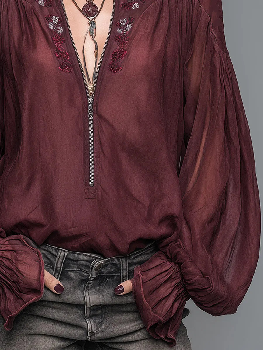 Bohemian Blouse for Every Day – Luxe for Less