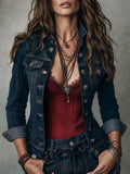 Jacket with denim – Smart Price