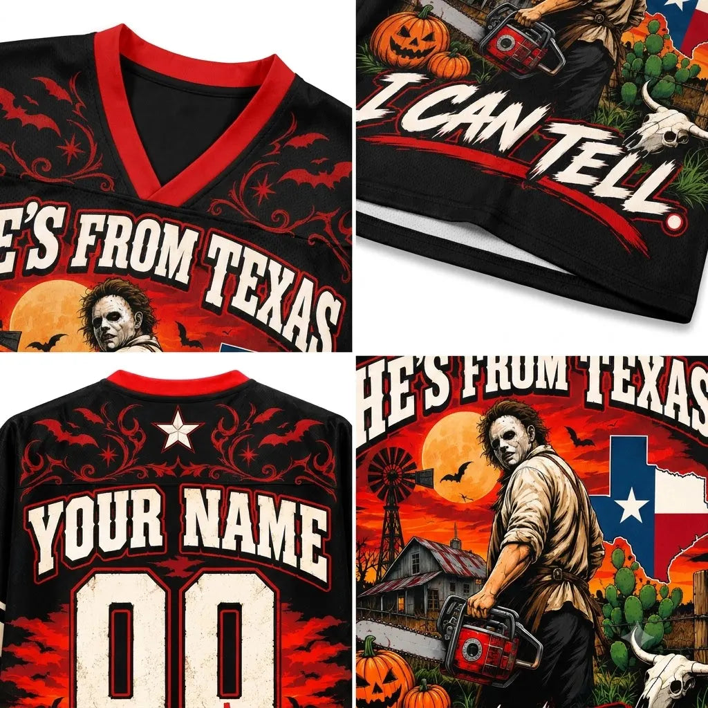 Chaotic Club Custom Chainsaw Halloween Mesh Jersey