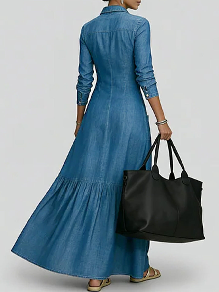Dress with denim – Affordable Luxury