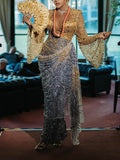 Asoebi Plus Size Elegant  Evening Dress-20
