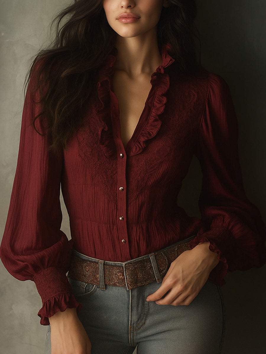 Blouse That Flatters – Elegant & chiffon