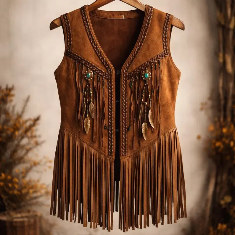 Women's Western-style Sleeveless Vest