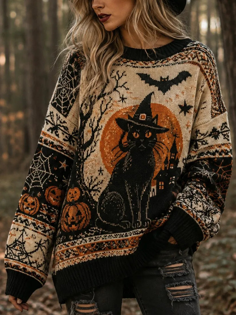 Wickedly Chic Sweater – Spooky Pick