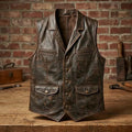 Men's Western-style Sleeveless Vest