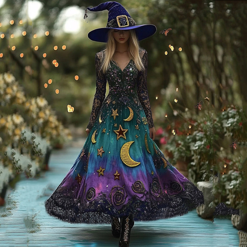 Hauntingly Beautiful Maxi Dress – Party Ready