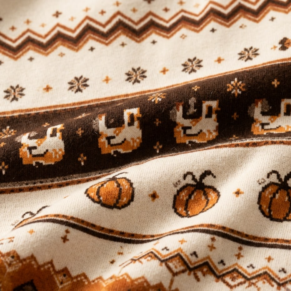 Chaotic Club Pumpkin Patch Chicken Cardigan
