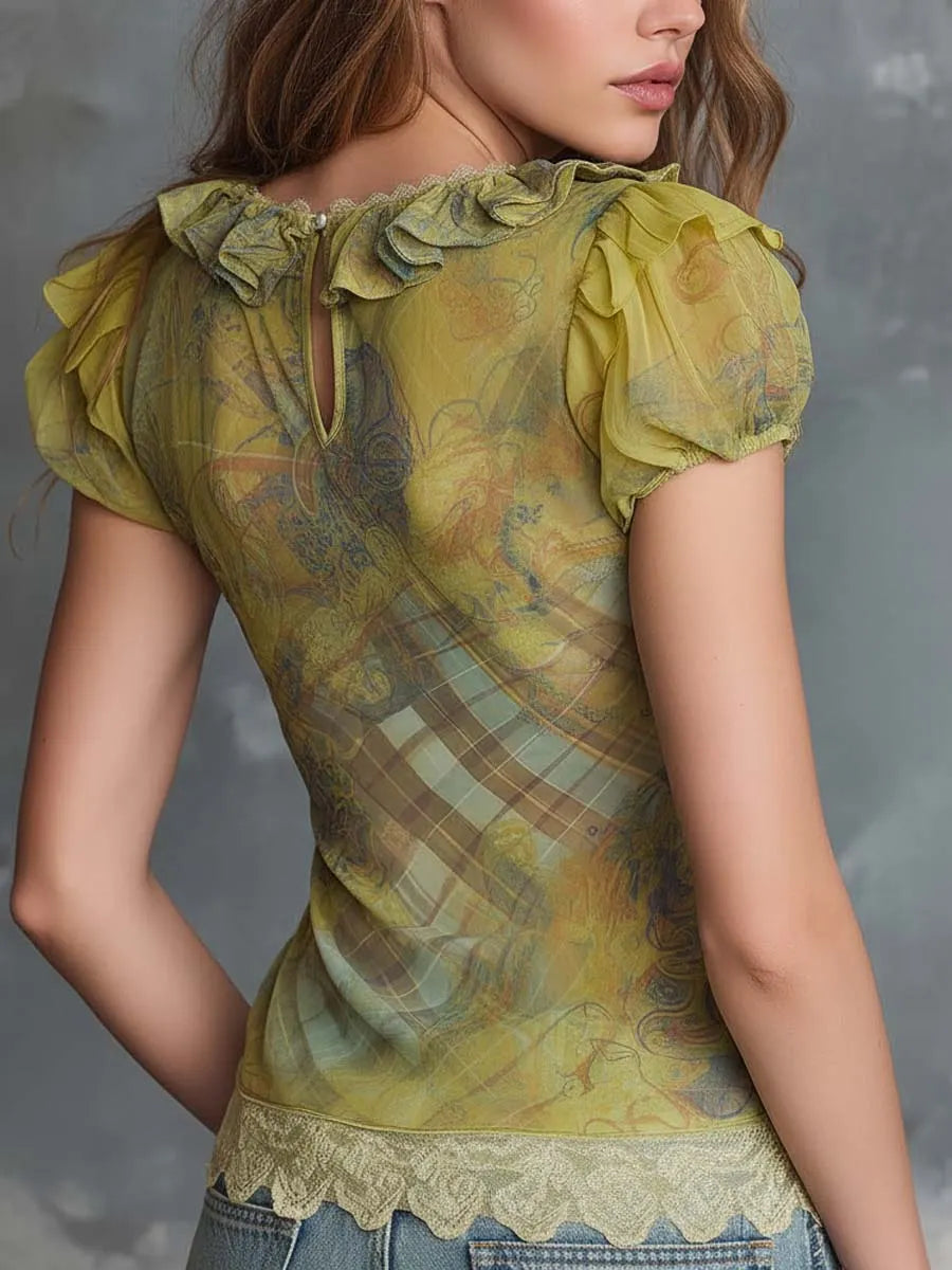 Boho Top in premium, Best Value
