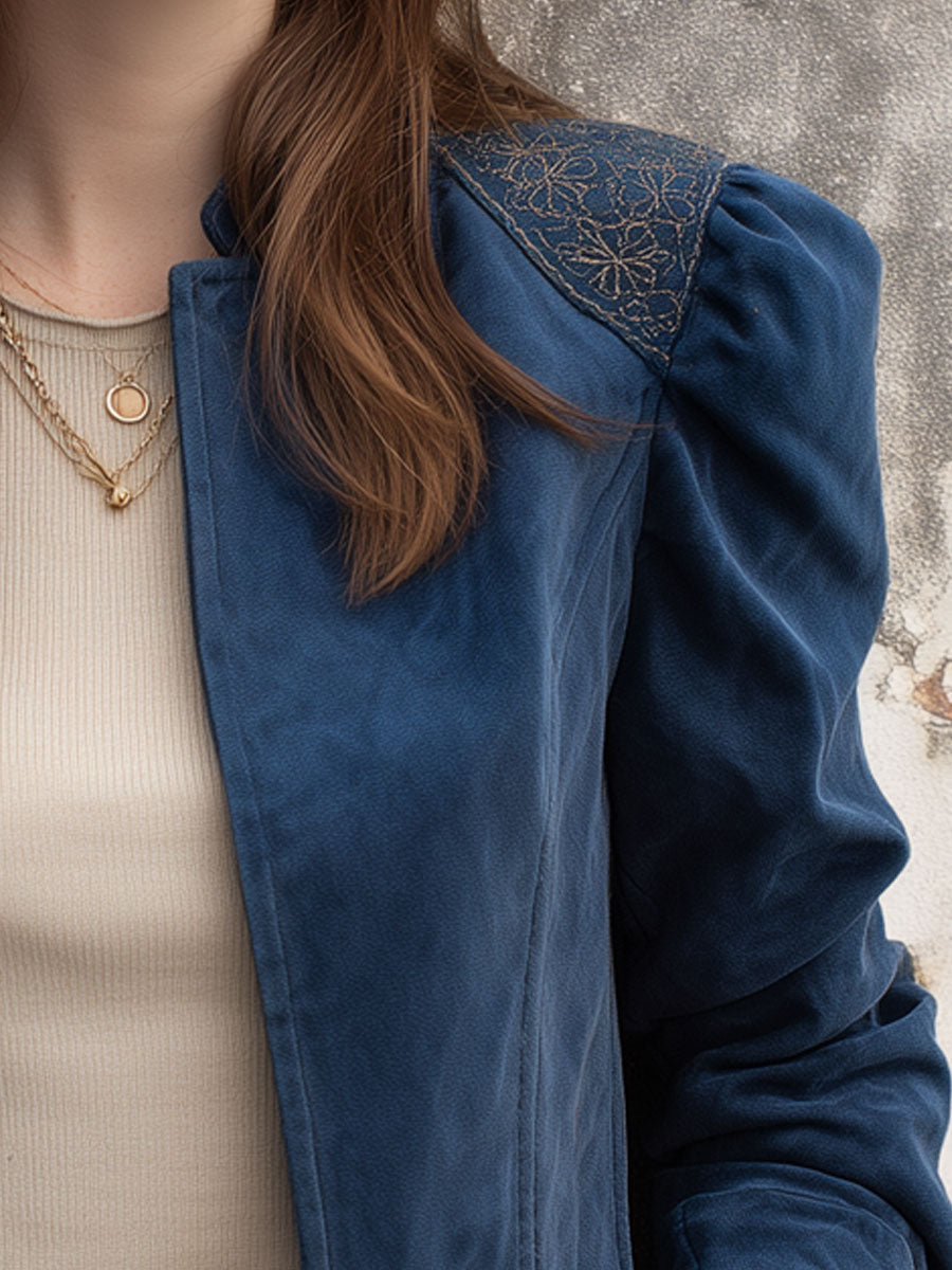 Retro Jacket in suede, Smart Price