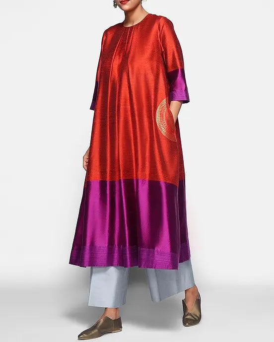 Big swing kaftan dress