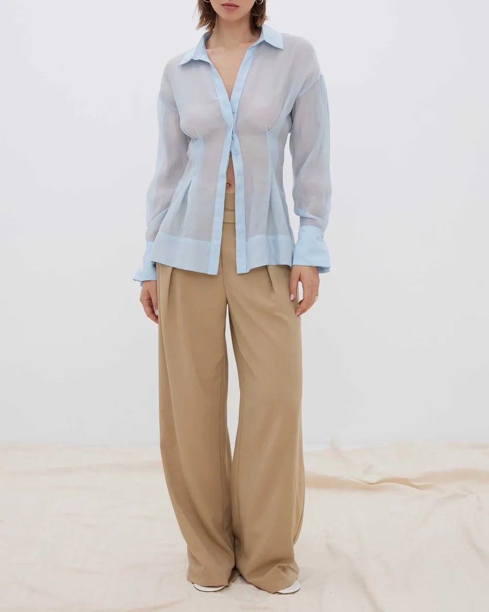 Enigma Semi Sheer Shirt