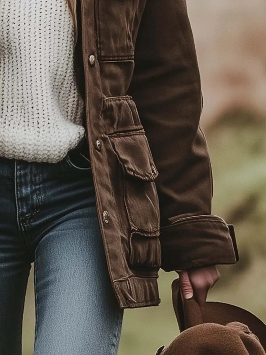 Vintage Jacket in soft, Affordable Luxury