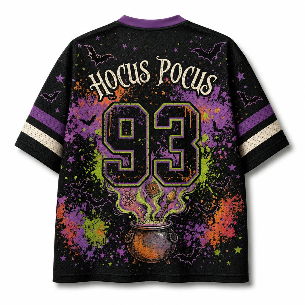 Chaotic Club Retro Hocus Pocus Witches Halloween Jersey