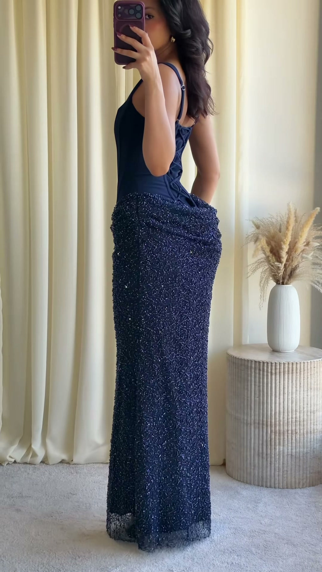 navy-sequin-corset-gown-hand-beaded-draped-mermaid-maxi-dress