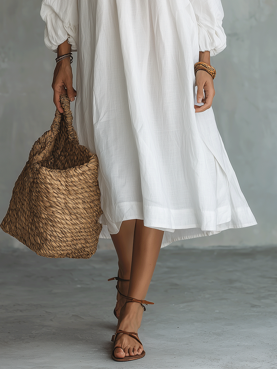 Designer Aesthetic: Boho Midi Dress