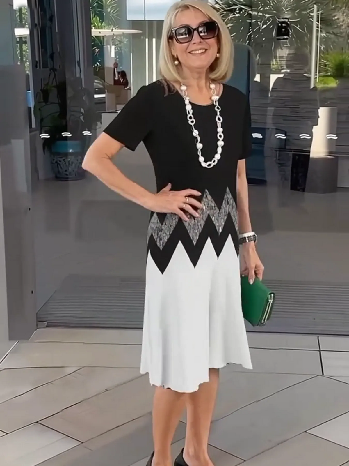 3D Printed Loose Medium Dress