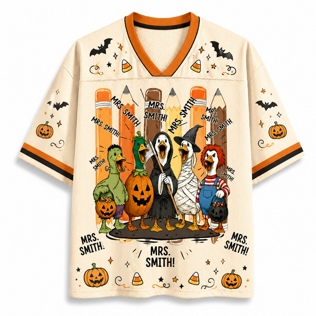 Chaotic Club Spooky Duck Squad Teacher Mesh Jersey