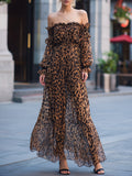Maxi Dress with chiffon – Premium Look