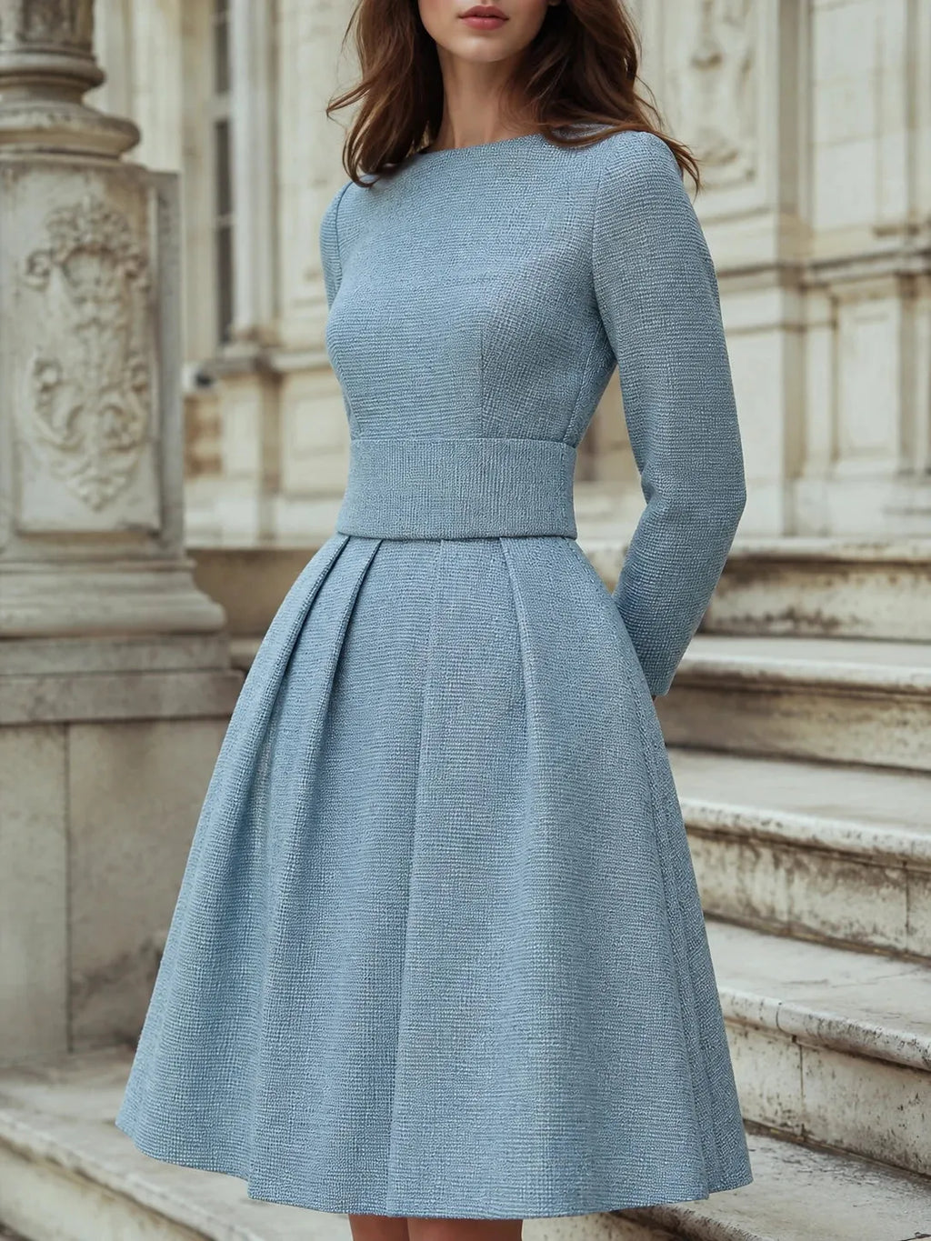 Elevated Midi Dress – Vintage, Everyday Luxury