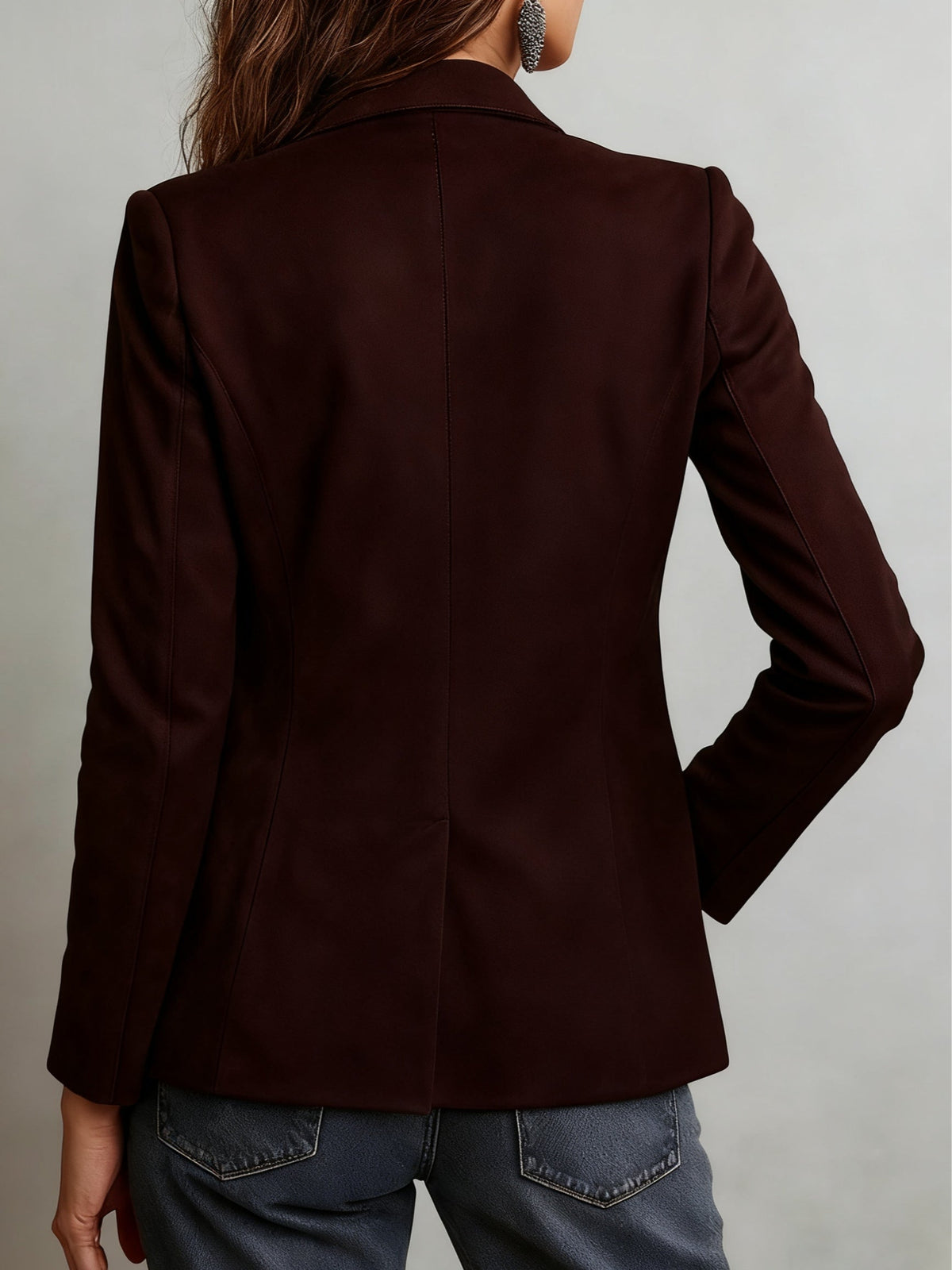 Jacket with suede – Affordable Luxury