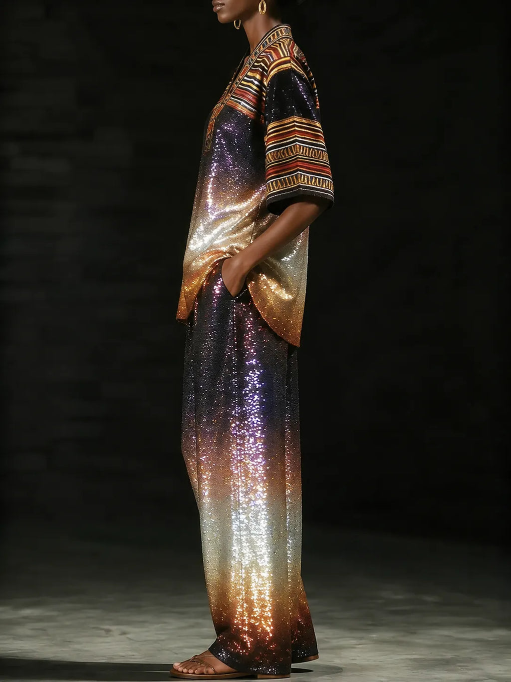 African Bohemian African Print Set